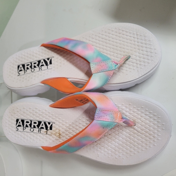 Ryka Shoes - 🎀Clearance🎀 ARRAY SPORT FLIP FLOP MAX CUSHION Slip On Sandals Tie Dye